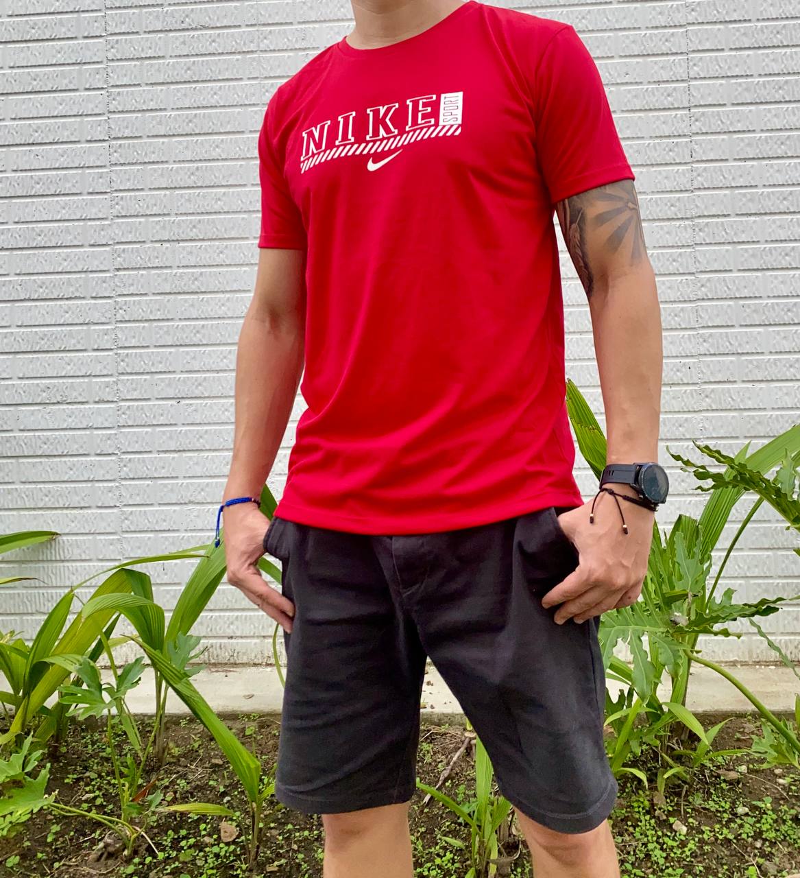 6 Camisetas en algodón estampadas