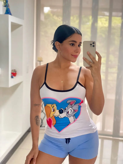 Promoción Pijamas Piel Durazno